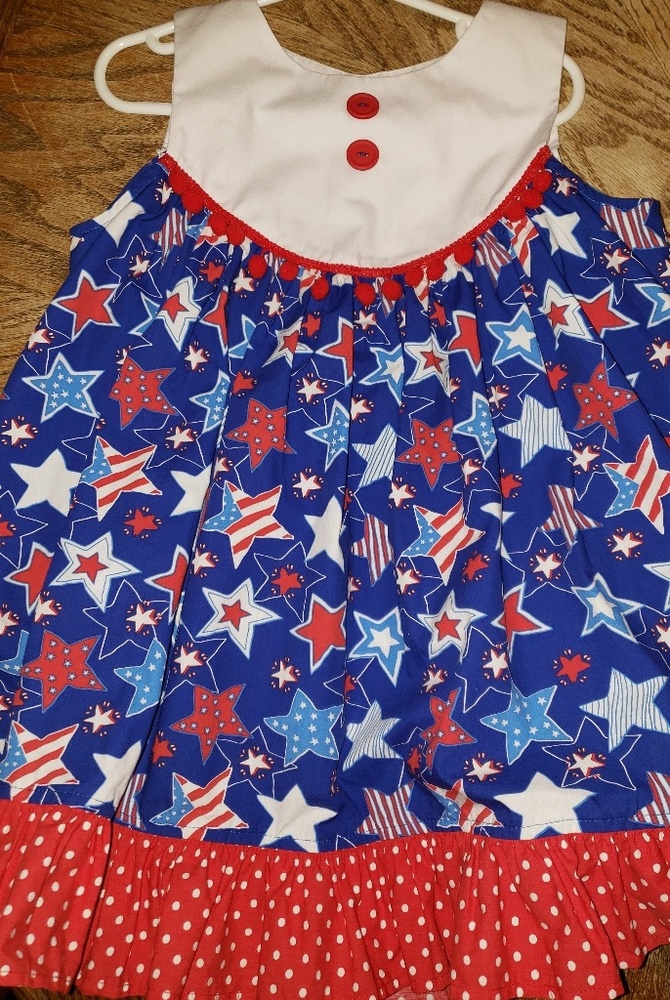 Eleanor rose star spangled GiGi dress size 4/5